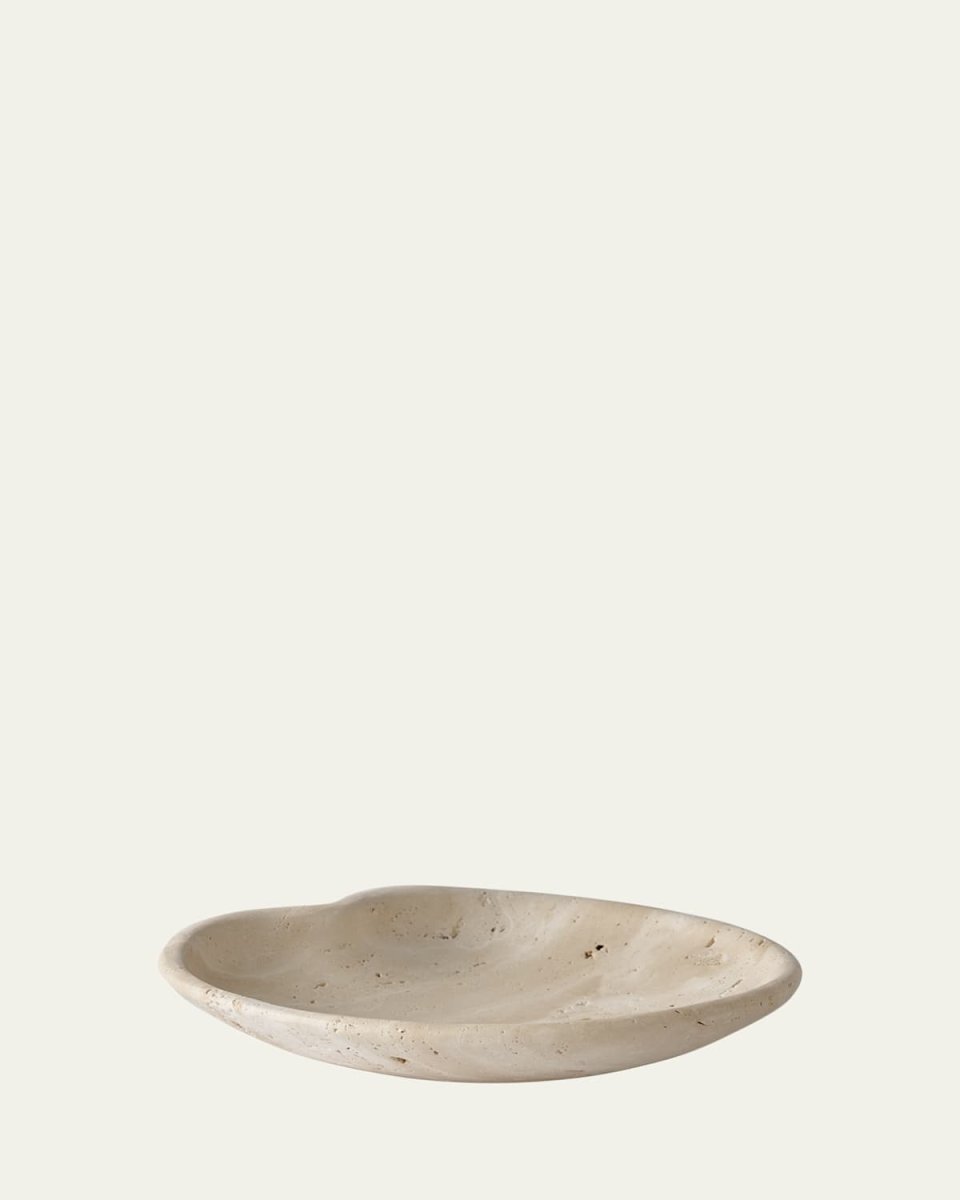 Lily Travertine Bowl